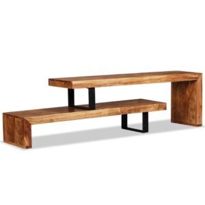 Modern Bonnat Solid Wood Natural TV Unit